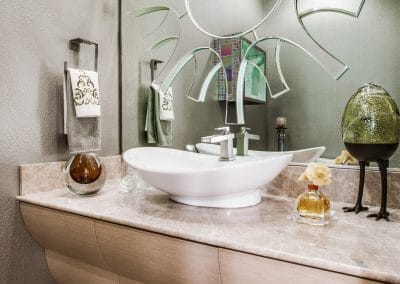 modern bathroom sink