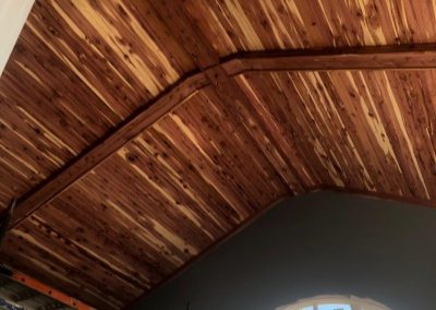 Wood Vaulted Ceiling