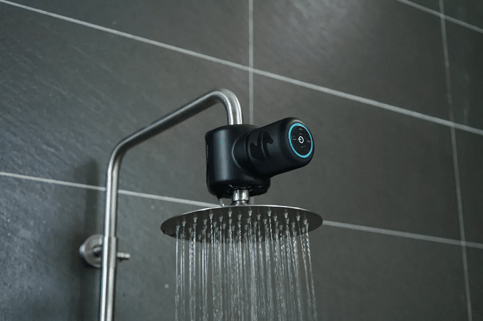 ampere power shower bluetooth speaker shower head