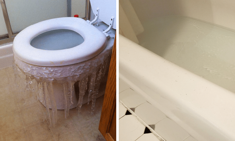 Bathrooms Across The Dallas Metro Area Are Freezing and Pipes Are Bursting During Winter Storm Uri