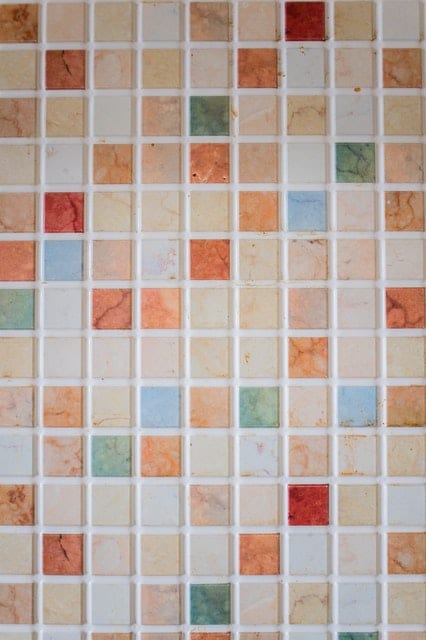 colorful ceramic tiles