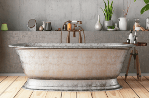 stylish freestanding bathtub